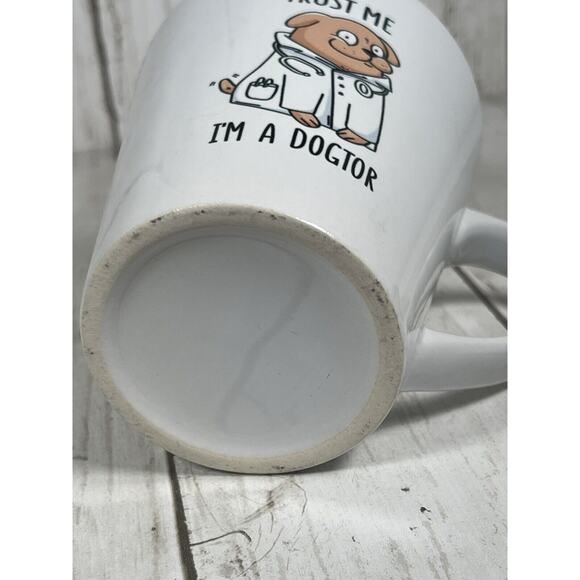 Dog Doctor Mug, Trust Me I'm A Dogtor, Funny Doctor Gift, Puppy Coffee Cup - Picture 4 of 4